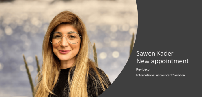 International accountant Sweden new appointment Sawen Kader international accountant sweden Revideco Sawen Kader